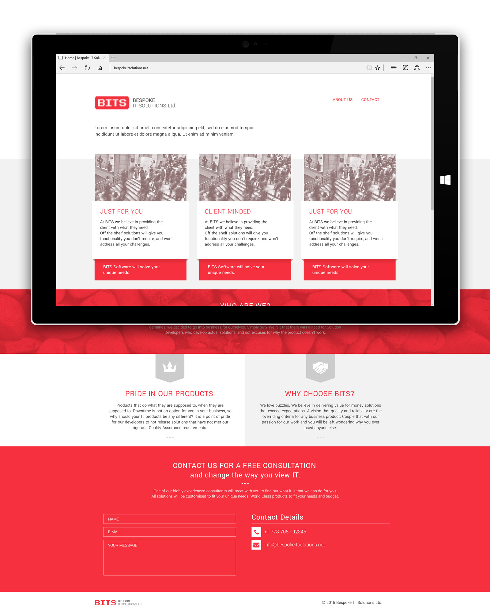 Bespoke IT Solutions Ltd. | Webdesign | Branding by Artjom Meister | art-mas.com