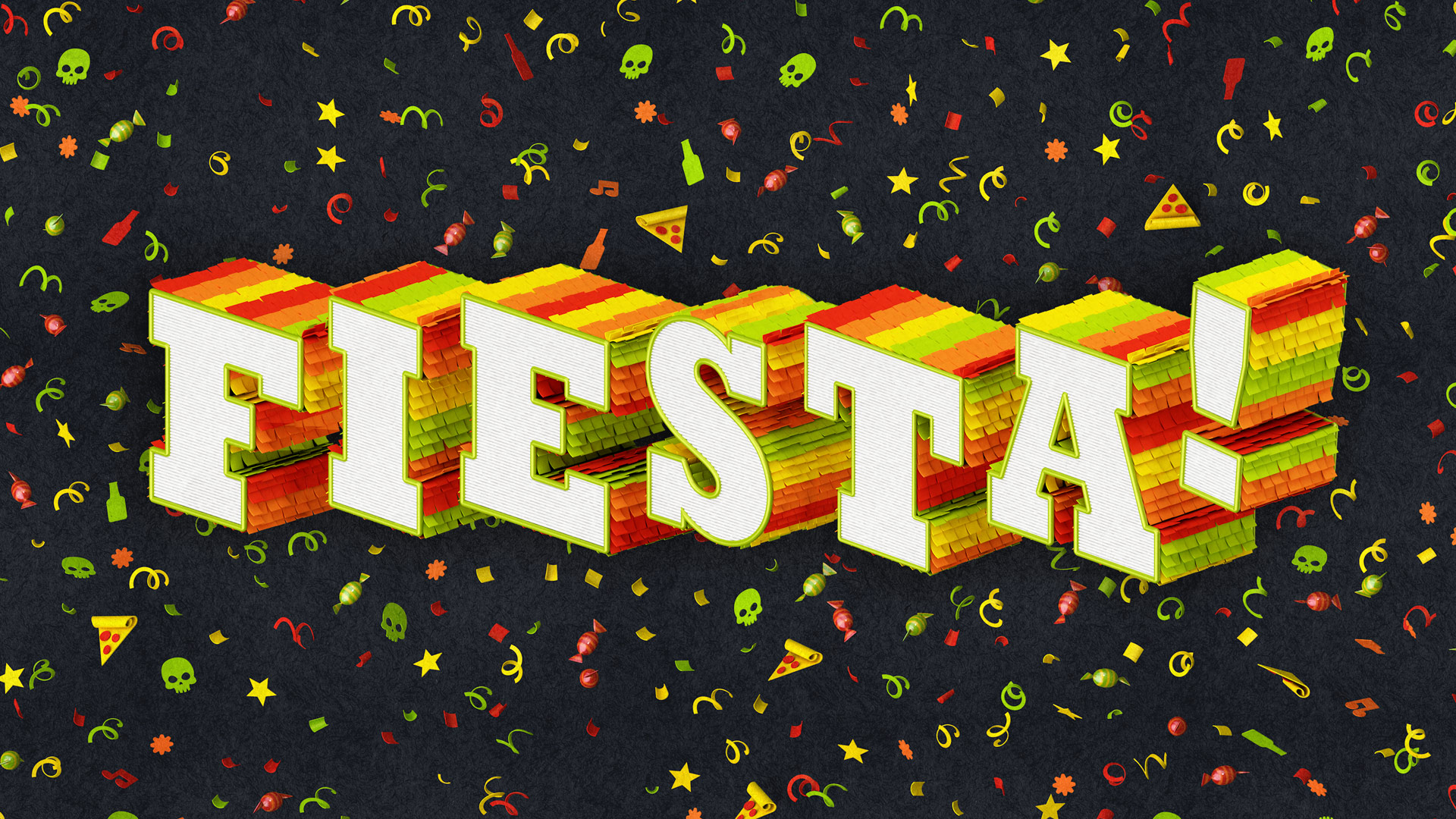 Gringos Fiesta 2016 | Wallpaper | Illustration by Artjom Meister | art-mas.com