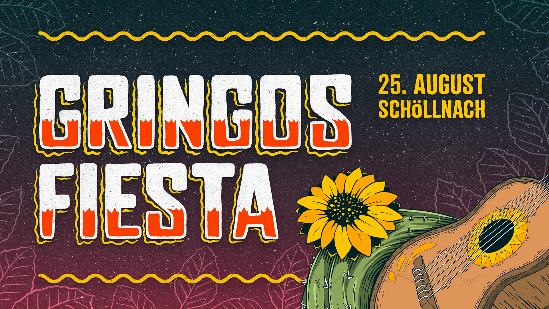 Gringos Fiesta 2018 | Poster Detail | Illustration by Artjom Meister | art-mas.com