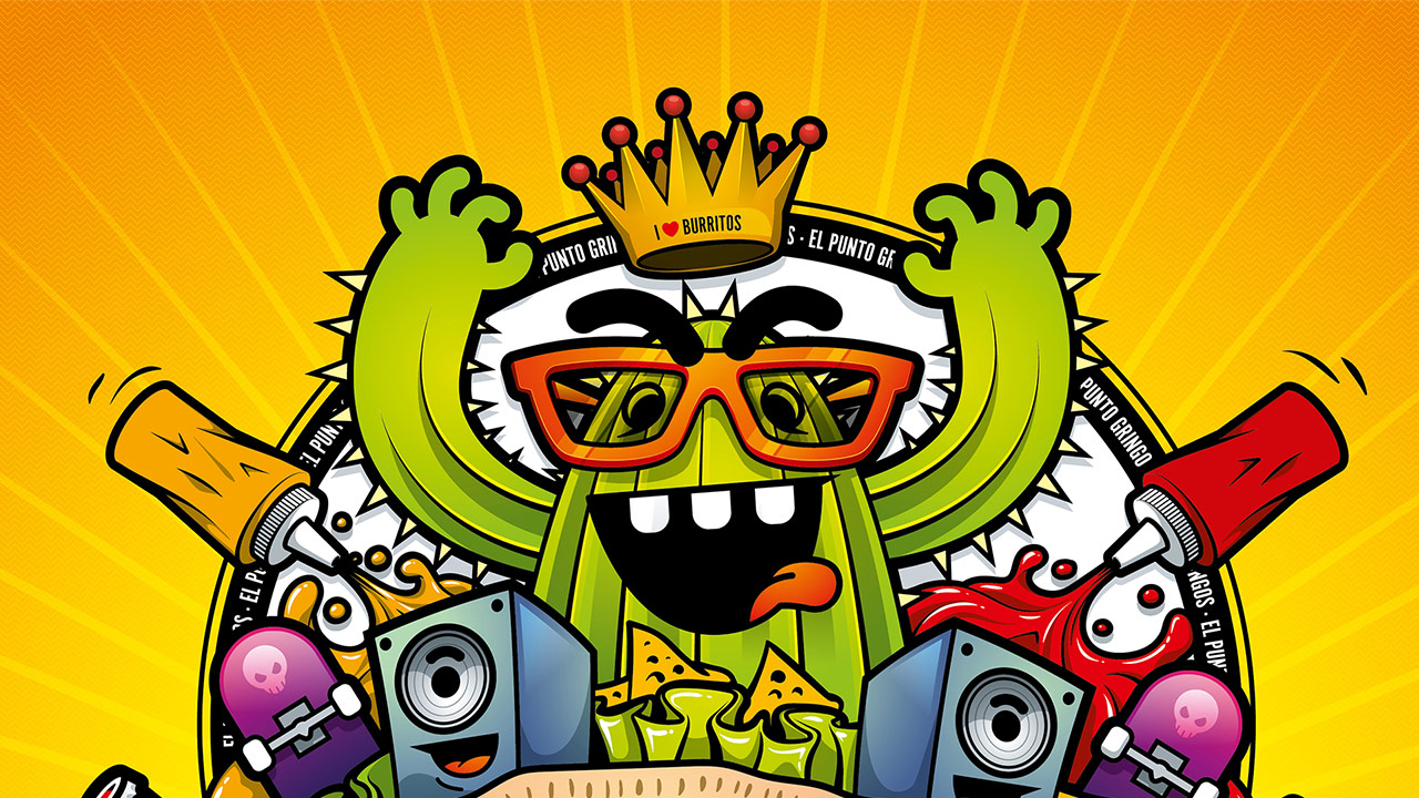 Gringos Fiesta 2014 | Cover | Illustration by Artjom Meister | art-mas.com