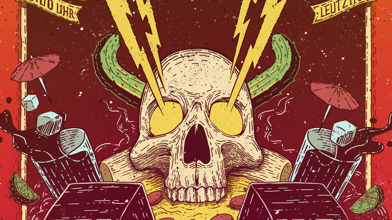 Gringos Fiesta 2017 | Cover | Illustration by Artjom Meister | art-mas.com